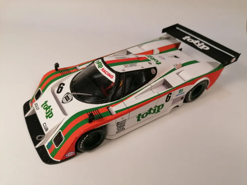 Papierový model Lancia LC2 Totip 1000km Monza 1984